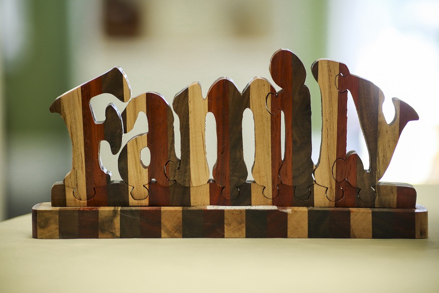 Wooden Family Sign